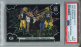 2025 Jordan Love Christian Watson Donruss Optic BLACK PANDORA BEST TUDDY'S 014/149 PSA 10 #14 Green Bay Packers 5870