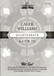 2023 Caleb Williams Wild Card 5 Card Draw Stacked Deck PURPLE HYPER ROOKIE RC #SD-CW Chicago Bears