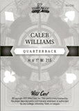 2023 Caleb Williams Wild Card 5 Card Draw Stacked Deck PURPLE HYPER ROOKIE RC #SD-CW Chicago Bears