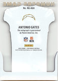 2022 Antonio Gates Panini Contenders NUMBERS GAME AUTO AUTOGRAPH #NG-AGA San Diego Chargers HOF