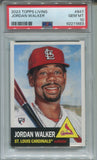 2023 Jordan Walker Topps Living ROOKIE RC PSA 10 #647 St. Louis Cardinals 1883
