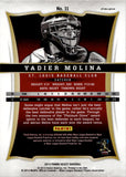 2013 Yadier Molina Panini Select HOLO SILVER #11 St. Louis Cardinals