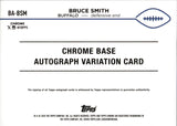 2024 Bruce Smith Topps Chrome VARIATION GOLD REFRACTOR AUTO 41/50 AUTOGRAPH #BA-BSM Buffalo Bills HOF