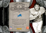 2011 Alex Karras Panini Crown Royal LIVING LEGENDS JERSEY 073/299 RELIC #1 Detroit Lions HOF