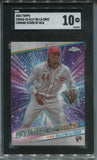 2024 Elly De La Cruz Topps Chrome STARS OF THE MLB ROOKIE RC SGC 10 #CSMLB-23 Cincinnati Reds 3167
