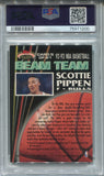 1992-93 Scottie Pippen Topps Stadium Club BEAM TEAM PSA 8 #5 Chicago Bulls HOF