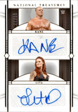 2024 Kane Lita Panini National Treasures WWE DUAL AUTO 44/99 AUTOGRAPH #DL-KLT WWE HOF
