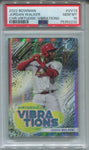 2022 Jordan Walker Bowman Chrome VIRTUOSIC VIBRATIONS PSA 10 #VV13 St. Louis Cardinals 2232
