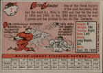 1958 Bob Lemon Topps #2 Cleveland Indians BV $30