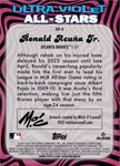 2023 Ronald Acuna Jr. Topps Chrome ULTRA VIOLET ALL-STARS #UV-4 Atlanta Braves