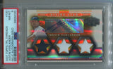 2007 Justin Verlander Topps Triple Threads GOLD TRIPLE JERSEY AUTO 19/25 AUTOGRAPH RELIC PSA 8 #130 Detroit Tigers 8120