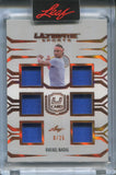 2024 Rafael Nadal Leaf Ultimate Sports U CARD 6 PIECE JERSEY 08/25 RELIC #TUC-20 Tennis