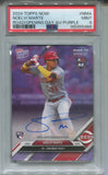 2024 Noelvi Marte Topps Now PURPLE ROAD TO OPENING DAY ROOKIE AUTO 01/25 AUTOGRAPH PSA 9 #NMA Cincinnati Reds 5466