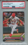 2023 Masyn Winn Topps Now CALL UP ROOKIE RC PSA 10 #828 St. Louis Cardinals 1948