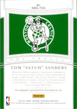 2019-20 Tom "Satch" Sanders Panini National Treasures NBA GREATS AUTO 24/99 AUTOGRAPH #NBG-TSS Boston Celtics