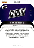 2026 Randy Moss Panini The National VIP RED ICE PRIZM 10/99 #RM Minnesota Vikings HOF