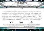 2023 Julio Rodriguez Topps Stadium Club INSTAVISION #IV-JR Seattle Mariners