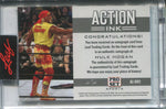 2022 Hulk Hogan Leaf Pro Set IN ACTION AUTO 3/6 AUTOGRAPH #AI-HH1 WWE Legend