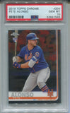 2019 Pete Alonso Topps Chrome ROOKIE RC PSA 10 #204 New York Mets 1545