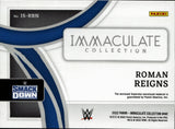 2022 Roman Reigns Panini Immaculate WWE IMMACULATE STANDARD JUMBO SHIRT 93/99 RELIC #IS-RRN Friday Night Smackdown