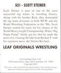 2012 Scott Steiner Leaf Originals Wrestling AUTO AUTOGRAPH #SS1 WCW