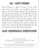 2012 Scott Steiner Leaf Originals Wrestling AUTO AUTOGRAPH #SS1 WCW