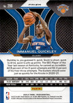 2020-21 Immanuel Quickley Panini Prizm HOLO SILVER ROOKIE RC #296 New York Knicks