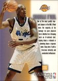 1996-97 Shaquille O'Neal Fleer Ultra ON THE BLOCK #135 Los Angeles Lakers HOF 1