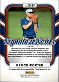 2026 Brock Porter Panini Donruss ORANGE SIGNATURE SERIES AUTO 19/25 AUTOGRAPH #SS-BP Texas Rangers