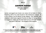 2024 Aaron Judge Topps PLATINUM PERFORMERS #PP15 New York Yankees