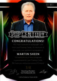 2023 Martin Sheen Leaf Pop Century PURPLE WAVE AUTO 1/8 AUTOGRAPH #BA-MS1 Apocalypse Now