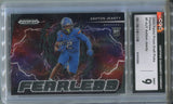 2025 Ashton Jeanty Panini Prizm Draft Picks ROOKIE FEARLESS RC CGC 9 #F-AJY Las Vegas Raiders 2063