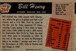 1955 Bill Henry Bowman ROOKIE RC #264 Boston Red Sox BV $20