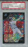 2005 Chris Marrero Bowman Chrome AFLAC REDEMPTION XFRACTOR PSA 10 #AFL3 Washington Nationals 1648
