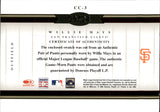 2005 Willie Mays Leaf Certified CERTIFIED CUTS JERSEY CUT AUTO 9/24 San Francisco Giants #CC-3