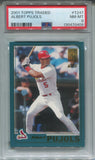 2001 Albert Pujols Topps Traded ROOKIE RC PSA 8 #T247 St. Louis Cardinals 0409