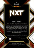 2023 Alba Fyre Panini Select WWE BLUE SIGNATURE SELECTIONS AUTO 02/35 AUTOGRAPH #SLA-FR NXT