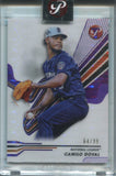 2024 Camilo Doval Topps Pristine PURPLE PULSAR REFRACTOR 64/99 #254 San Francisco Giants