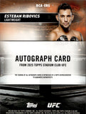 2025 Esteban Ribovics Topps Stadium Club UFC AUTO AUTOGRAPH #BCA-ERS Lightweight