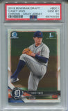 2018 Casey Mize Bowman Chrome Draft 1ST PSA 10 #BDC1 Detroit Tigers 0025