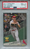 2017 Paul DeJong Topps Now OFF-SEASON ROOKIE PSA 10 #OS-12 St. Louis Cardinals 2555