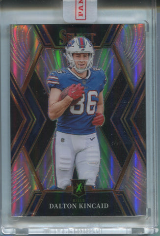 2022 Dalton Kincaid Panini Select SILVER XRC ROOKIE RC #516 Buffalo Bills