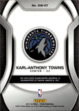 2017-18 Karl-Anthony Towns Panini Prizm JERSEY RELIC #SW-KT Minnesota Timberwolves
