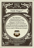 2023 Hulk Hogan Panini Chronicles GOLDEN AGE WWE HOLO SILVER 06/25 #179 WWE HOF