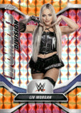2026 Liv Morgan Topps Chrome WWE Women's Division Orange Geometric 01/25 #WDV-10 Monday Night Raw