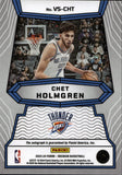 2023-24 Chet Holmgren Panini Obsidian PURPLE VOLCANIC AUTO 36/49 AUTOGRAPH #VS-CHT Oklahoma City Thunder