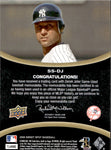 2008 Derek Jeter Upper Deck Sweet Spot SWEET SWATCH JERSEY RELIC #SS-DJ New York Yankees HOF