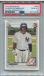2020 Jasson Dominguez Bowman PAPER PROSPECT 1ST BOWMAN PSA 10 #BP8 New York Yankees 8790