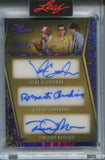 2025 John Goodman Robert Carradine Timothy Busfield Brian Tochi Curtis Armstrong Donald Gibb Leaf Red Carpet PURPLE FOIL HEXAD 6 WAY AUTO 6/8 AUTOGRAPH #H-3 Revenge of the Nerds