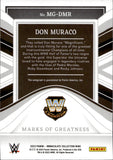 2023 Don Muraco Auto Autograph Panini Immaculate Collection WWE Marks of Greatness 83/99 #MG-DMR WWE Legends